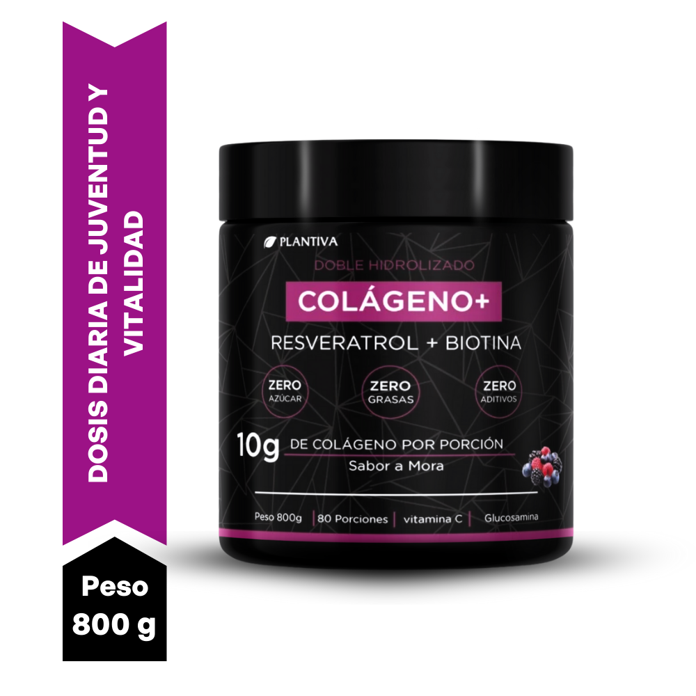 Colágeno + Resveratrol + Biotina